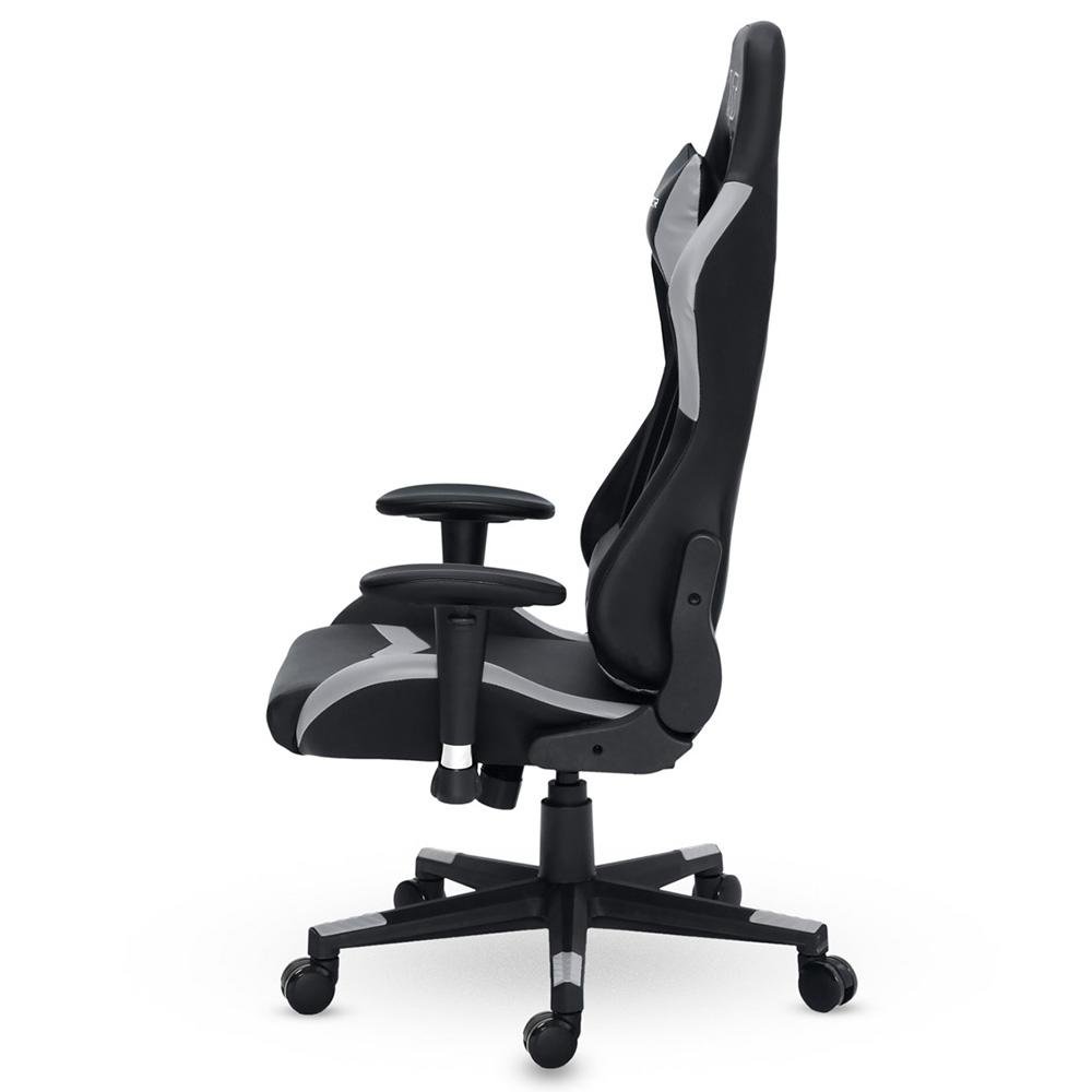 Cadeira Gamer XT Racer Speed Series, Até 120kg, Com Almofadas, Reclinável, Descanso de Braço 2D, Preto e Cinza - XTS130