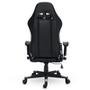 Cadeira Gamer XT Racer Speed Series, Até 120kg, Com Almofadas, Reclinável, Descanso de Braço 2D, Preto e Cinza - XTS130