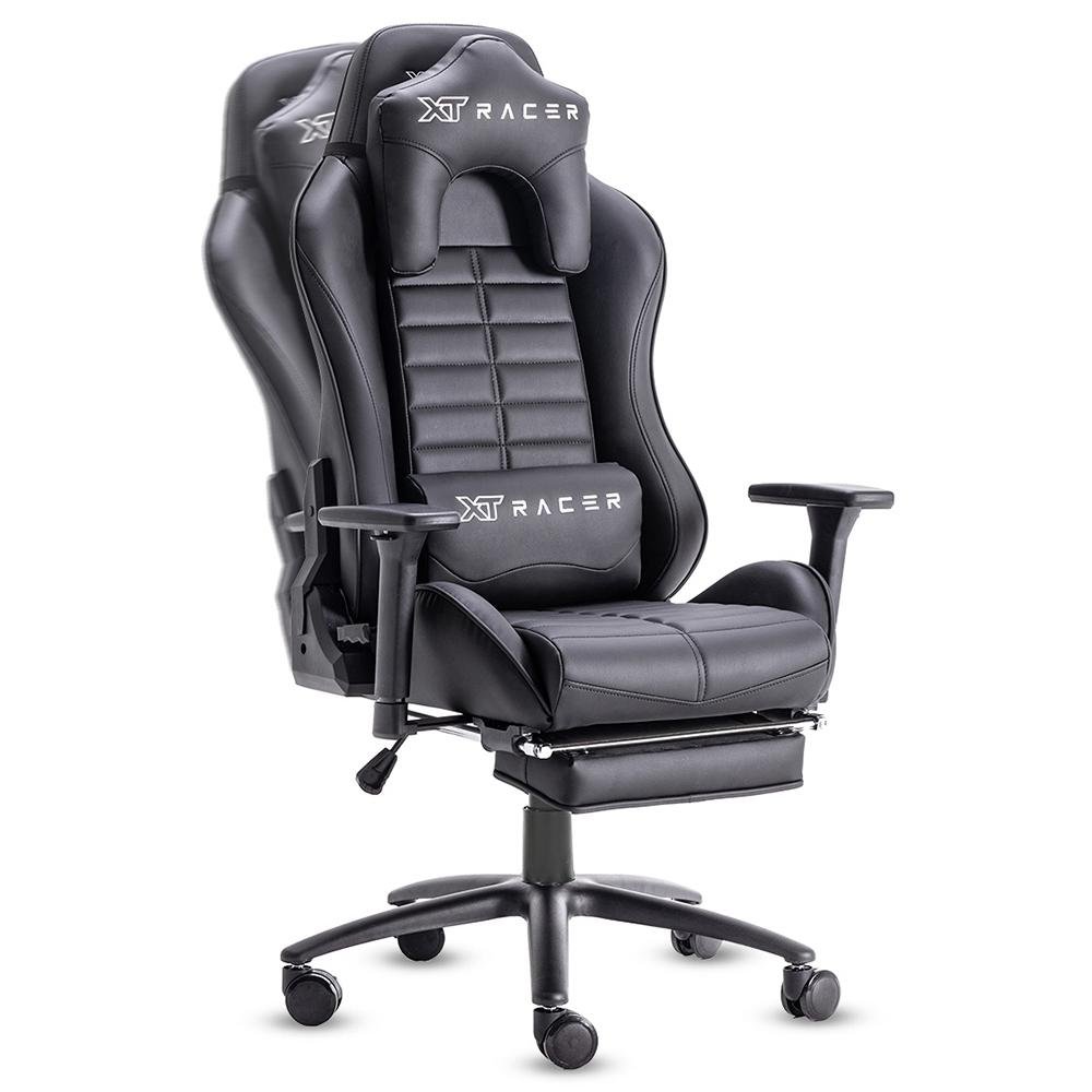 Cadeira Gamer XT Racer Platinum W Series, Até 120kg, Com Almofadas, Reclinável, Descanso de Braço 3D, Preto - XTR-010 - view 4
