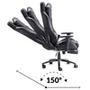 Cadeira Gamer XT Racer Platinum W Series, Até 120kg, Com Almofadas, Reclinável, Descanso de Braço 3D, Preto - XTR-010