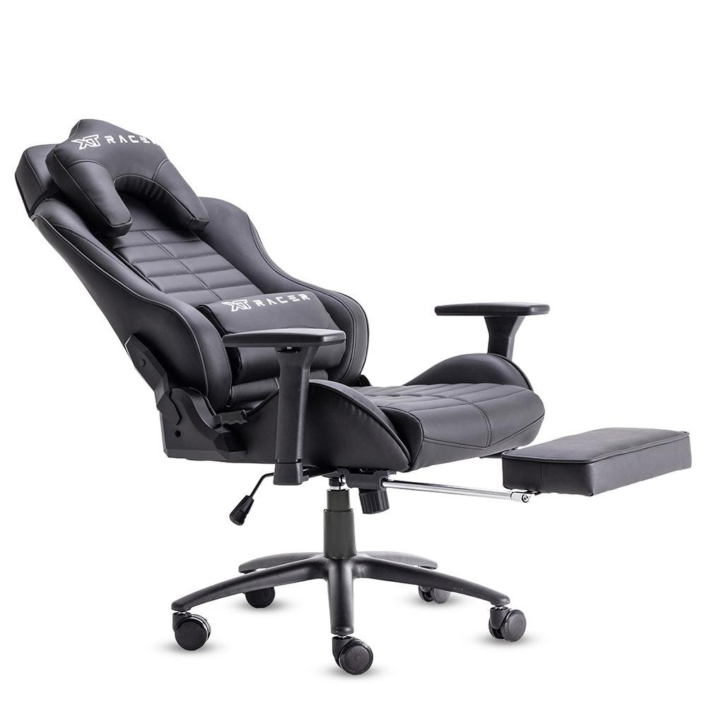 Cadeira Gamer XT Racer Platinum W Series, Até 120kg, Com Almofadas, Reclinável, Descanso de Braço 3D, Preto - XTR-010 - view 3