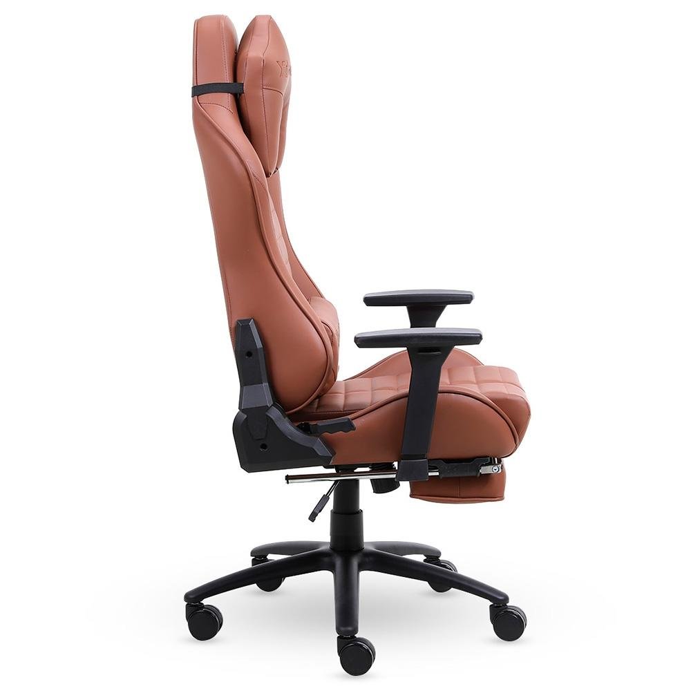 Cadeira Gamer XT Racer Platinum W Series, Até 120kg, Com Almofadas, Reclinável, Descanso de Braço 3D, Marrom - XTR-016 - view 5