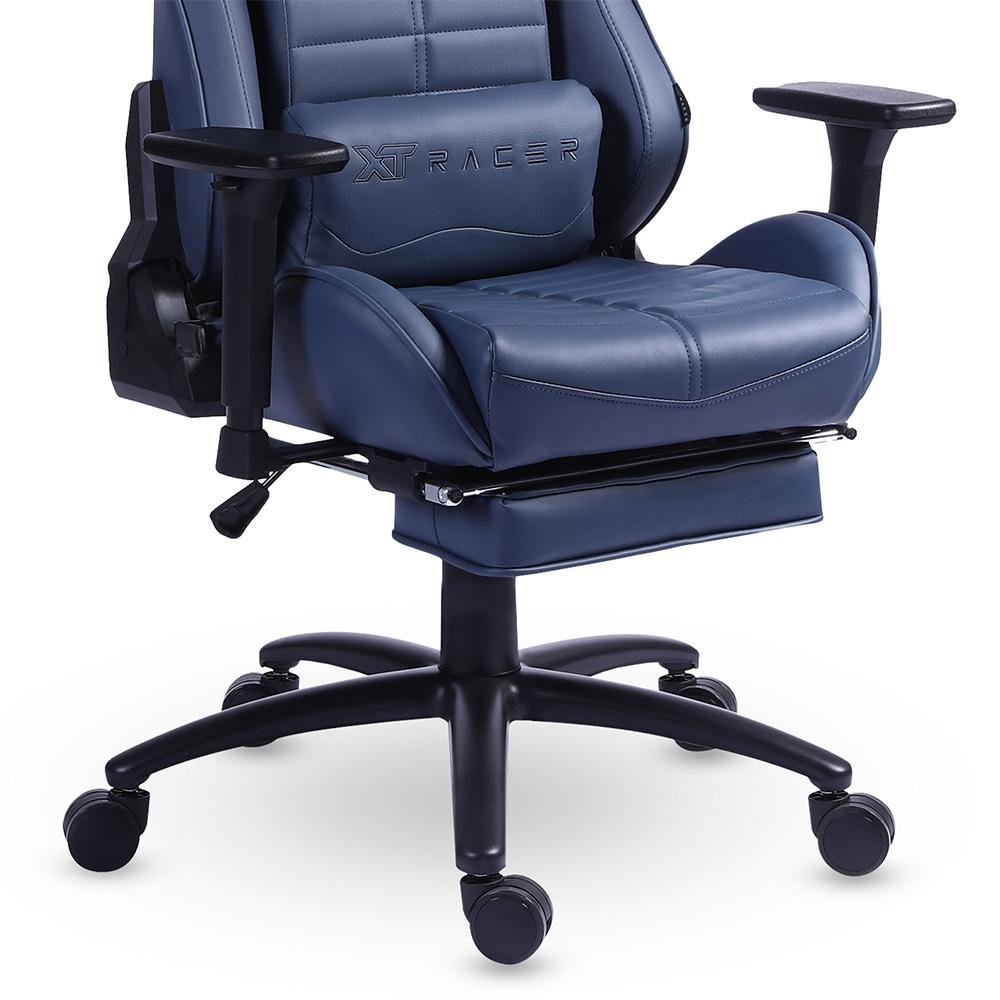 Cadeira Gamer XT Racer Platinum W Series, Até 120kg, Com Almofadas, Reclinável, Descanso de Braço 3D, Azul - XTR-067 - view 11