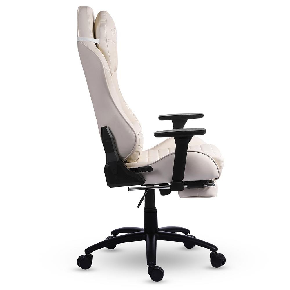 Cadeira Gamer XT Racer Platinum W Series, Até 120kg, Com Almofadas, Reclinável, Descanso de Braço 3D, Off White - XTR-068 - view 3