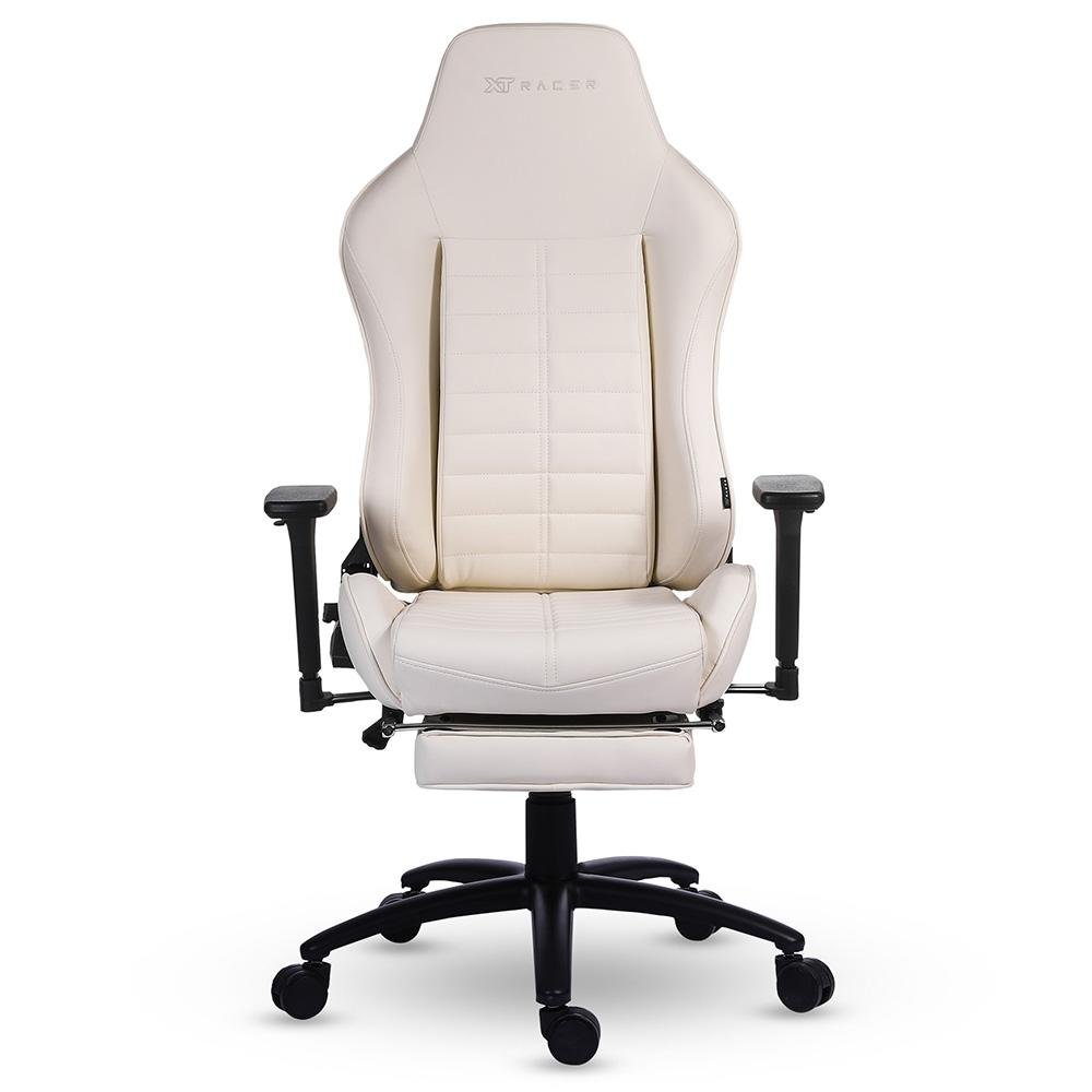 Cadeira Gamer XT Racer Platinum W Series, Até 120kg, Com Almofadas, Reclinável, Descanso de Braço 3D, Off White - XTR-068 - view 7