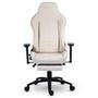 Cadeira Gamer XT Racer Platinum W Series, Até 120kg, Com Almofadas, Reclinável, Descanso de Braço 3D, Off White - XTR-068