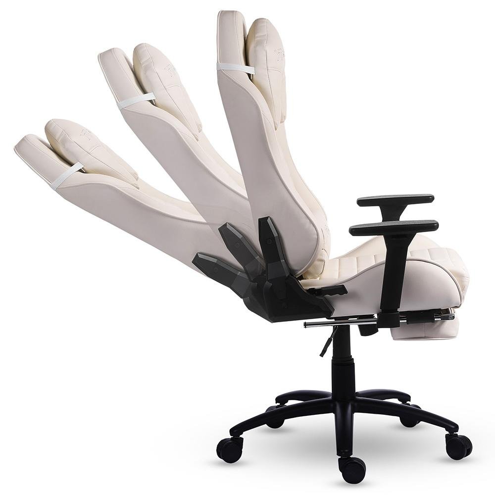 Cadeira Gamer XT Racer Platinum W Series, Até 120kg, Com Almofadas, Reclinável, Descanso de Braço 3D, Off White - XTR-068 - view 8