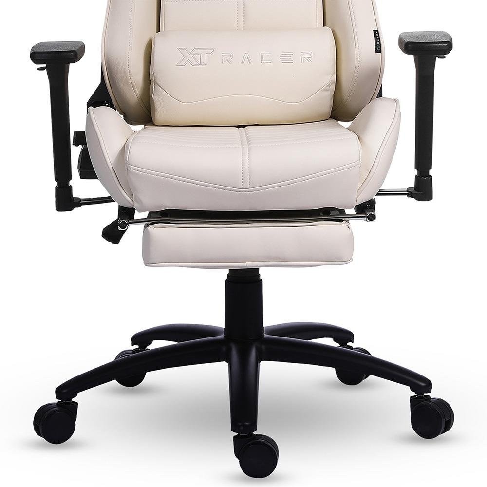 Cadeira Gamer XT Racer Platinum W Series, Até 120kg, Com Almofadas, Reclinável, Descanso de Braço 3D, Off White - XTR-068 - view 13