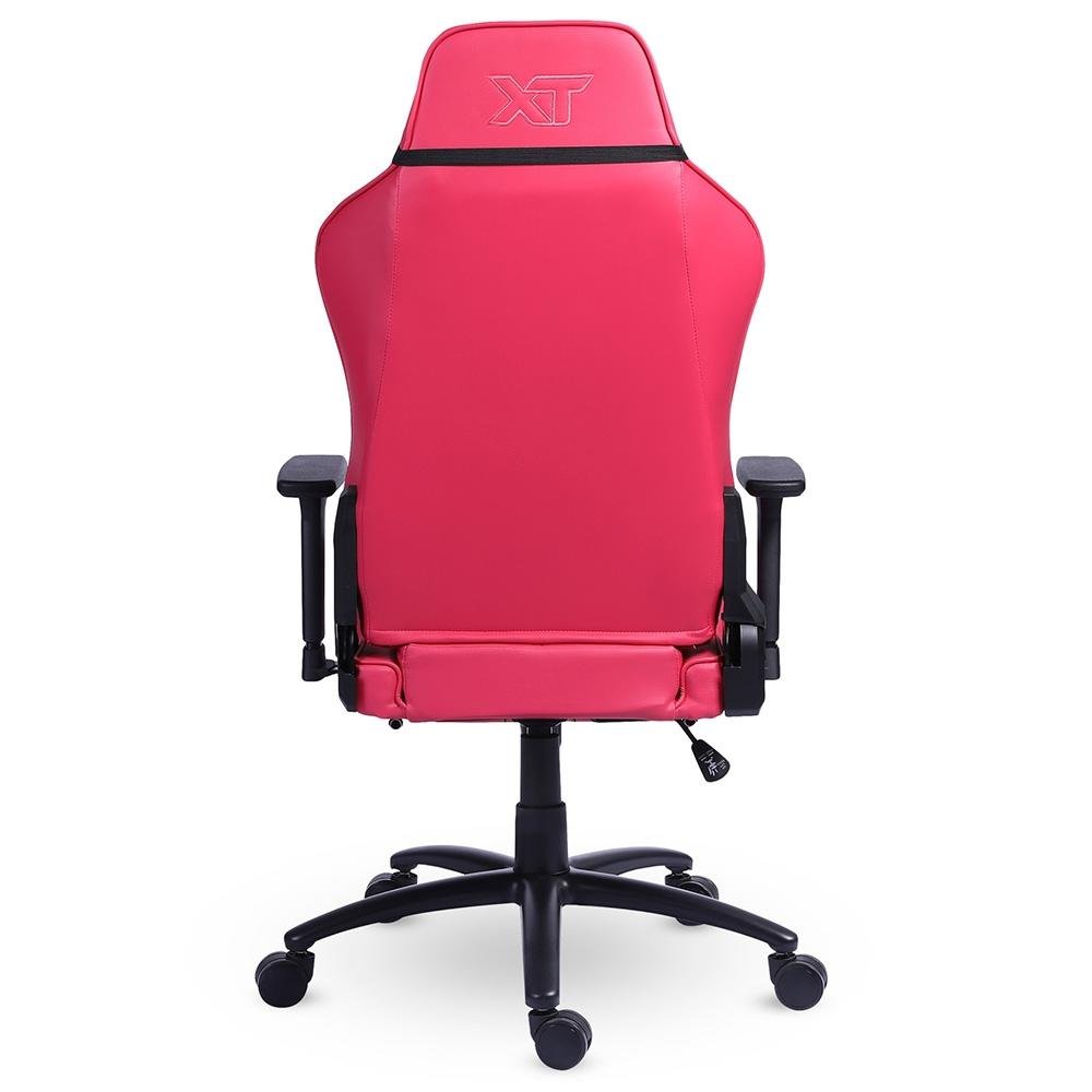Imagem 8 de 12 do produto Cadeira Gamer XT Racer Platinum W Series, Até 120kg, Com Almofadas, Reclinável, Descanso de Braço 3D, Rosa - XTR-069