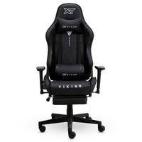 Cadeira Gamer XT Racer Viking Series, Até 120kg, Com Almofadas e Apoio de Pés, Reclinável, Descanso de Braço 3D, Preto - XTR-018 A linha de cadeiras g