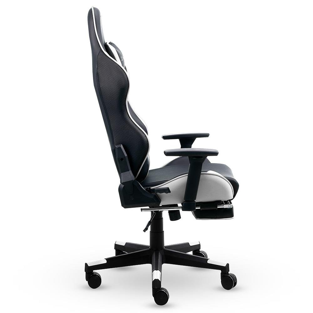 Cadeira Gamer XT Racer Viking Series, Até 120kg, Com Almofadas e Apoio de Pés, Reclinável, Descanso de Braço 3D, Preto e Branco - XTR-022 - view 4