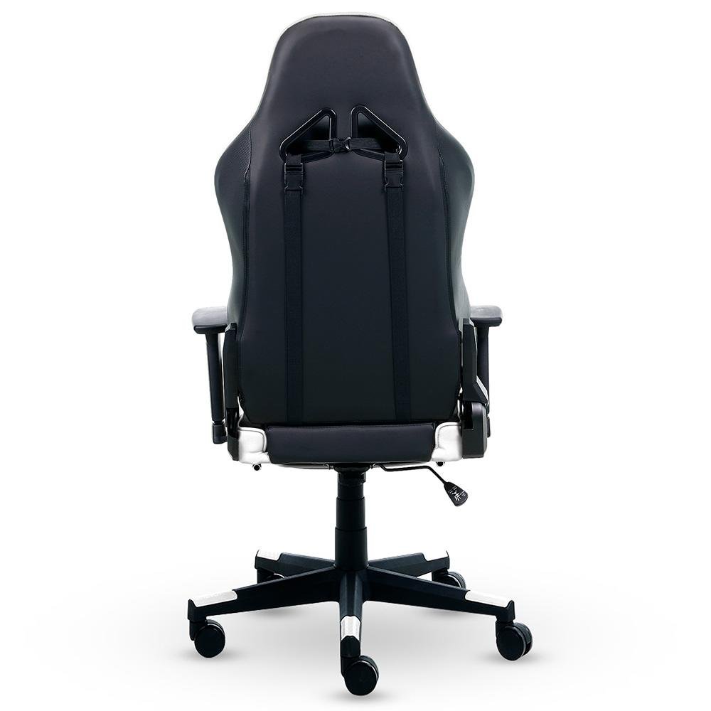Cadeira Gamer XT Racer Viking Series, Até 120kg, Com Almofadas e Apoio de Pés, Reclinável, Descanso de Braço 3D, Preto e Branco - XTR-022 - view 6