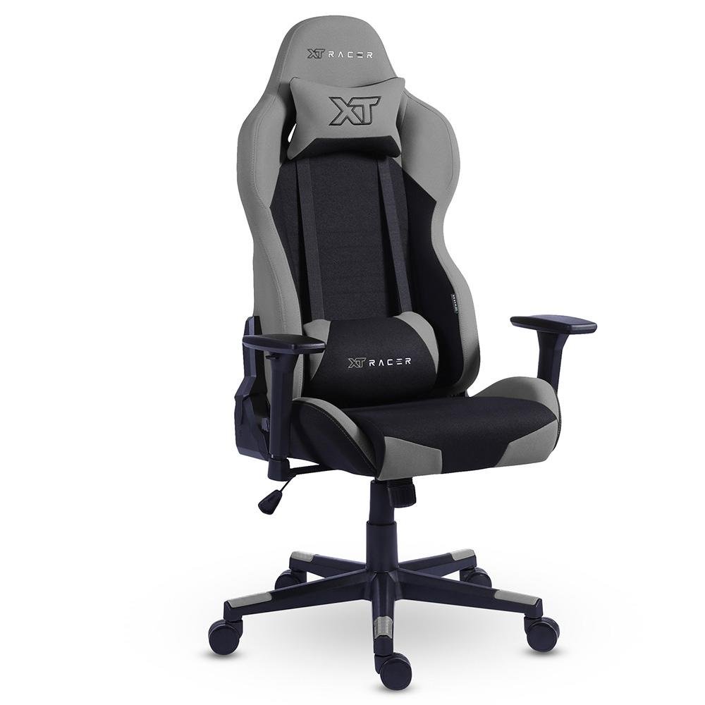 Cadeira Gamer XT Racer Defender NR17, Até 120kg, Com Almofadas, Reclinável, Descanso de Braço 3D, Preto e Cinza - XTR-032 - view 4