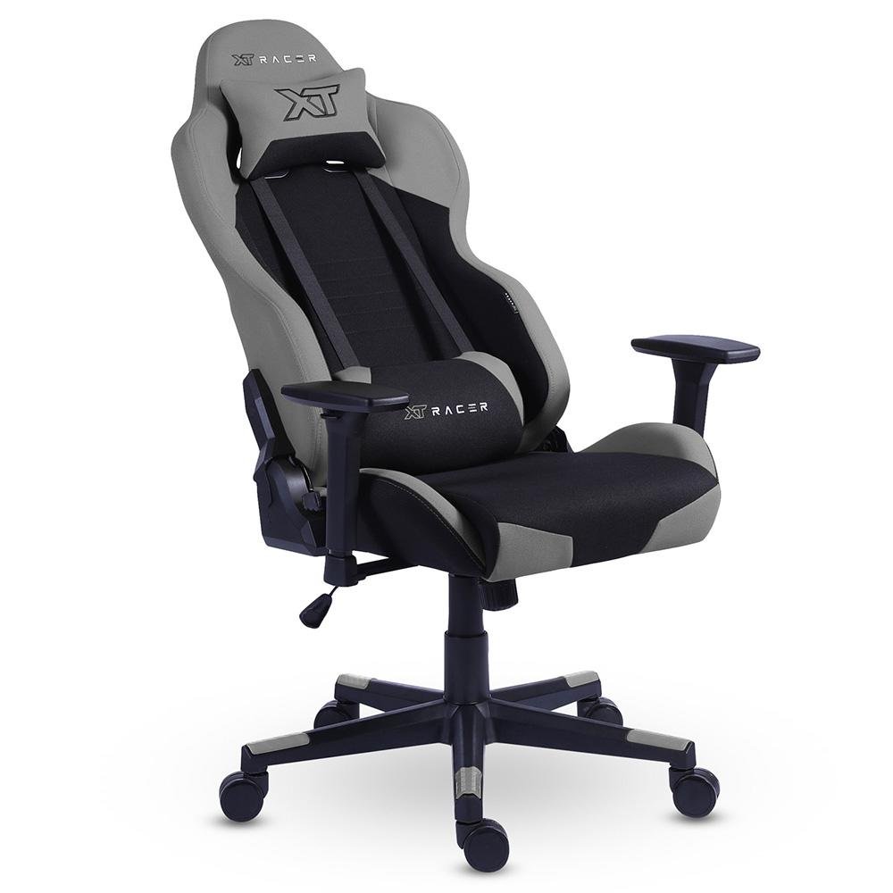 Cadeira Gamer XT Racer Defender NR17, Até 120kg, Com Almofadas, Reclinável, Descanso de Braço 3D, Preto e Cinza - XTR-032 - view 6
