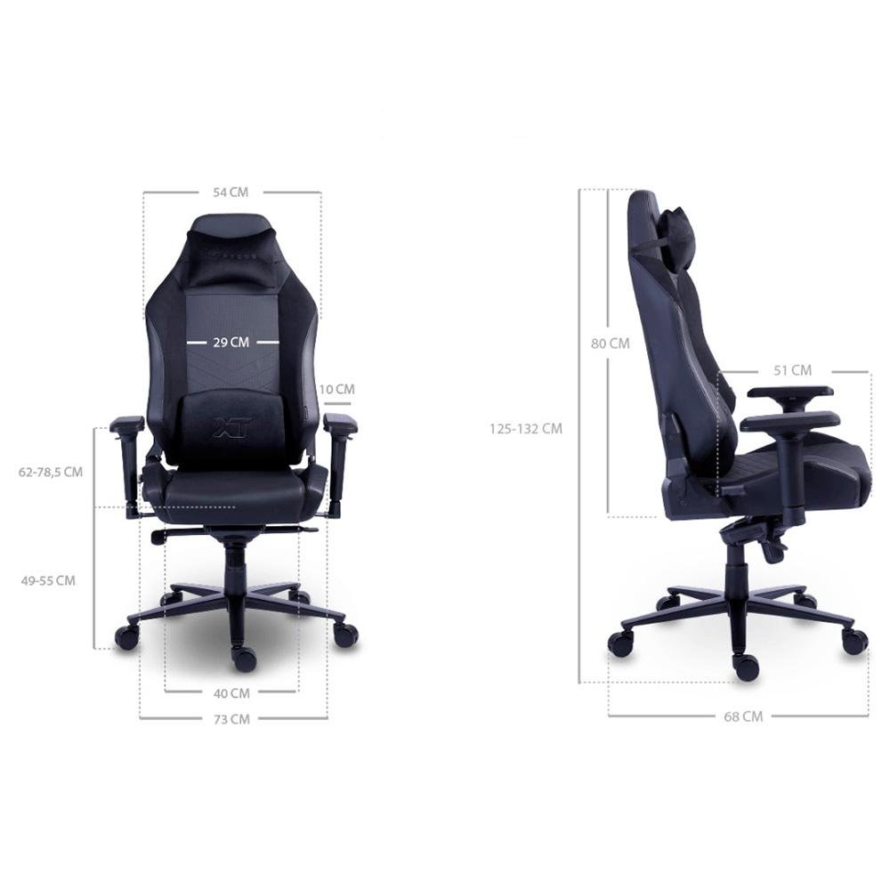 Cadeira Gamer XT Racer Draco, Até 120kg, Com Almofadas, Reclinável, Descanso de Braço 4D, Preto - XTR-064 - view 12