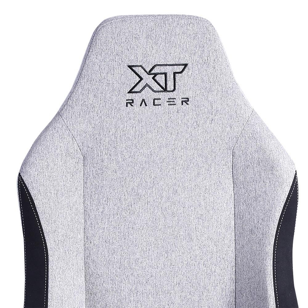 Imagem 14 de 14 do produto Cadeira Gamer XT Racer Draco NR17, Até 120kg, Com Almofadas, Reclinável, Descanso de Braço 4D, Preto e Cinza - XTR-065