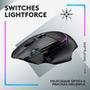 Mouse Gamer Sem Fio Logitech G502 X Plus, RGB, 25600 DPI, 13 Botões, Switch, Preto - 910-006161