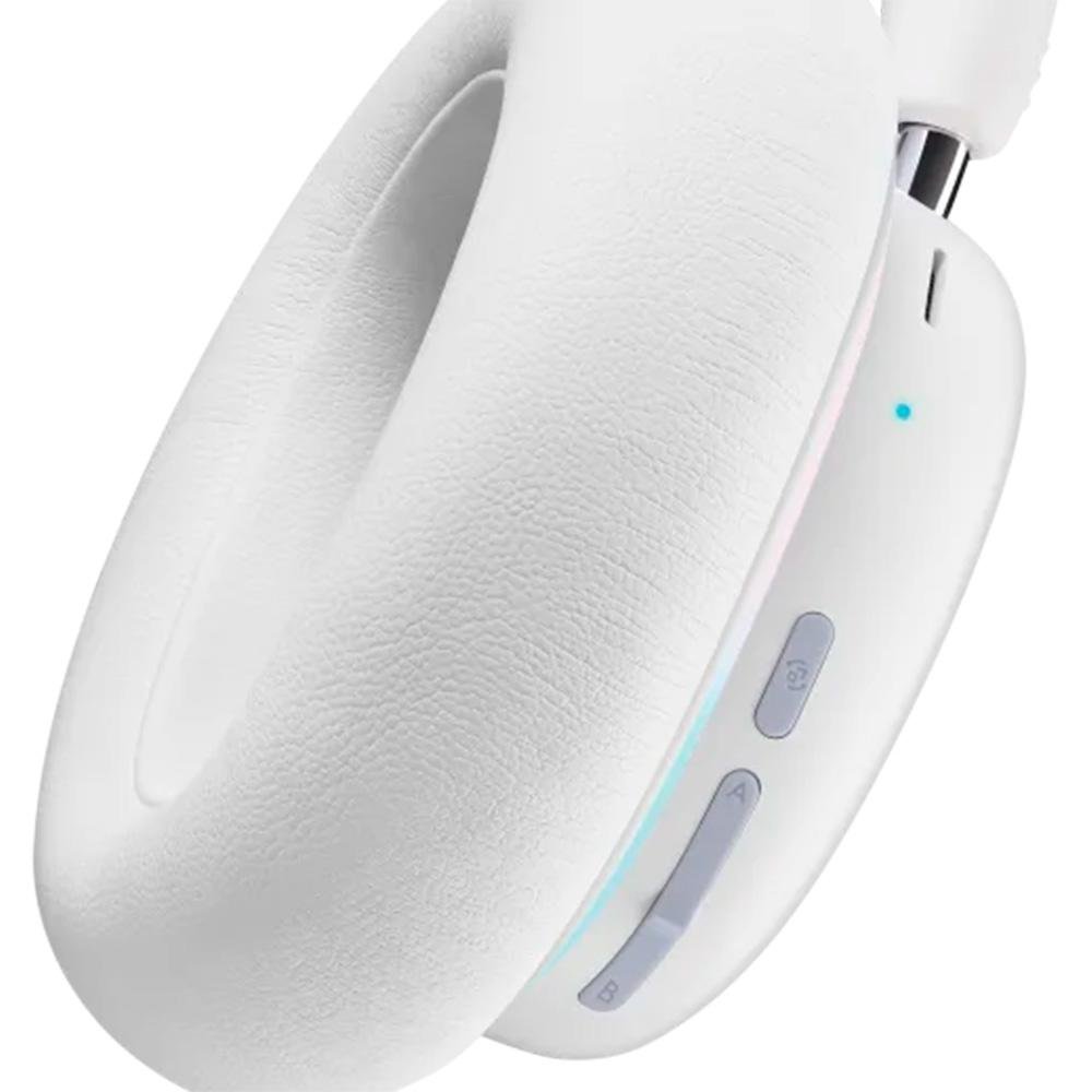 Headset Gamer Sem Fio Logitech G735, Coleção Aurora, RGB, Drivers 40mm, Bluetooth, USB, PC e Mac, Branco - 981-001082 Headset Gamer Sem Fio Logitech G735, Coleção Aurora, RGB, Drivers 40mm, Bluetooth, USB, PC e Mac, Branco - 981-001082
