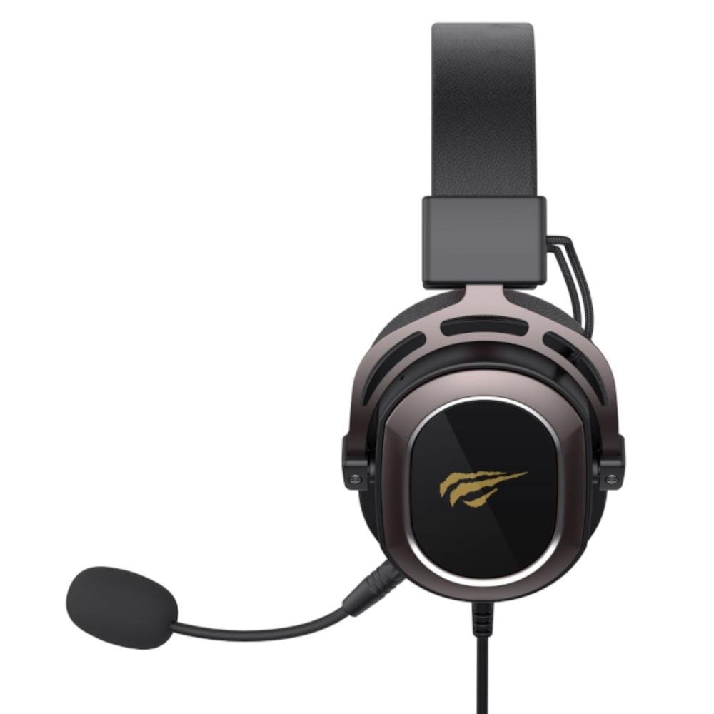 Imagem 2 de 5 do produto Headset Gamer Havit H2008D Gamenote, Drivers 50mm, Som Hi-Fi, PC PS4 e Xbox, Preto - H2008D