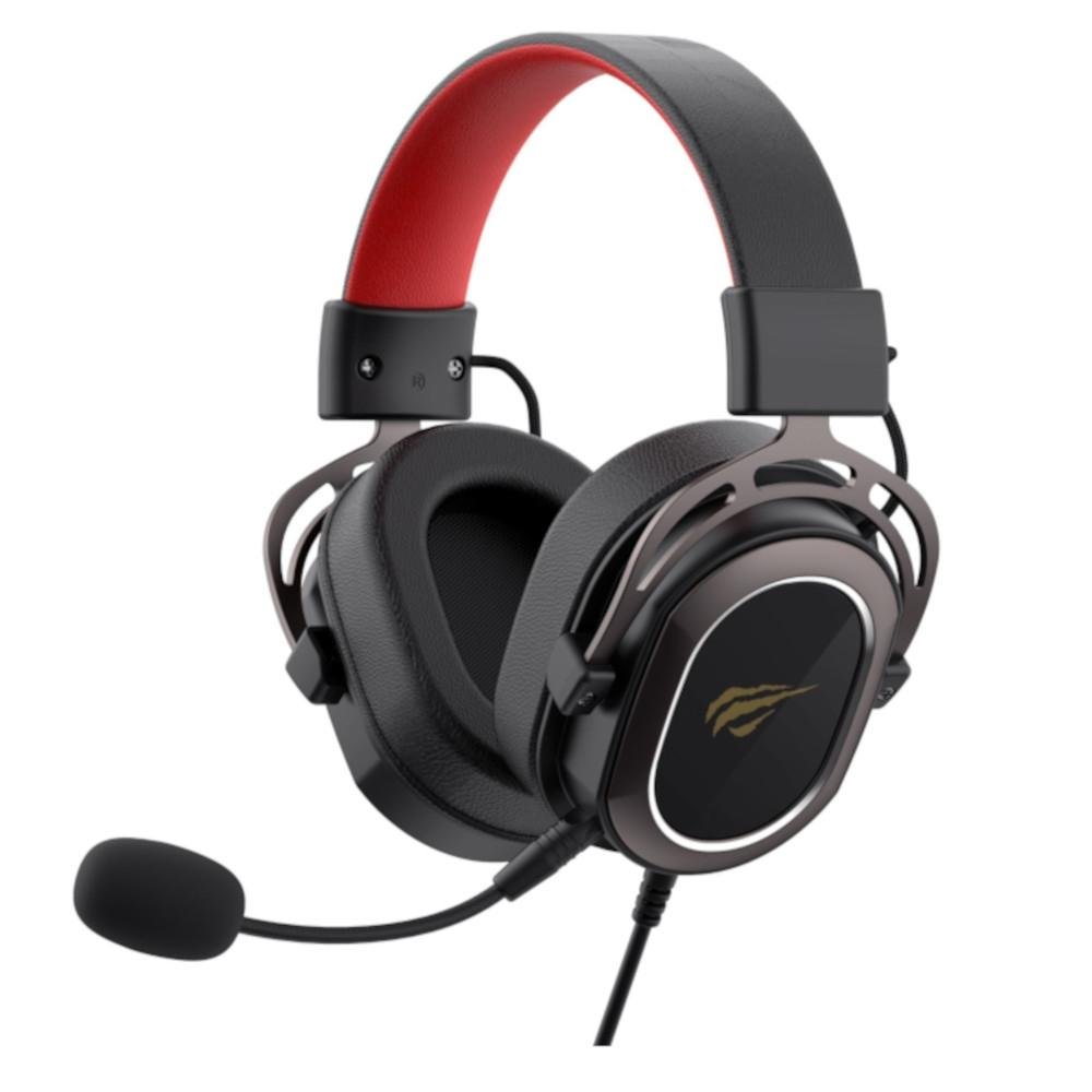 Imagem 3 de 5 do produto Headset Gamer Havit H2008D Gamenote, Drivers 50mm, Som Hi-Fi, PC PS4 e Xbox, Preto - H2008D