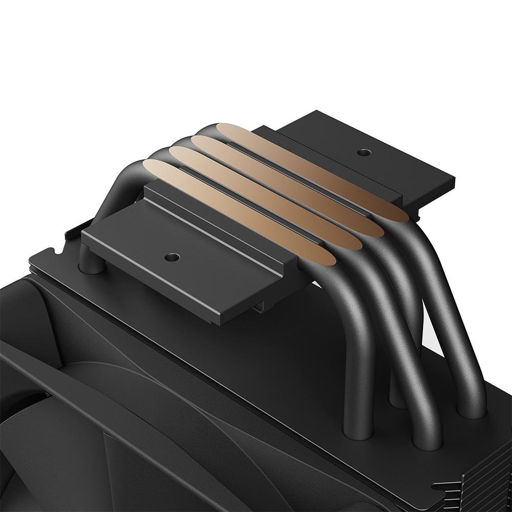 Imagem 11 de 12 do produto Air Cooler NZXT T120, RGB, AMD/Intel, 120mm, Preto - RC-TR120-B1