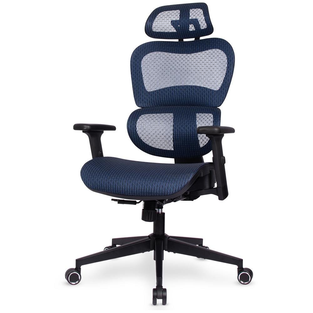 Imagem 8 de 8 do produto Cadeira Office DT3 Alera, Reclinável, Apoio de Braço 3D, Cilindro de Gás, Azul - 13425-5