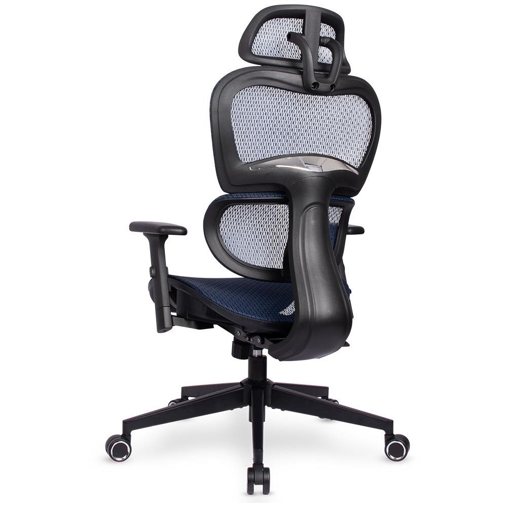 Imagem 7 de 8 do produto Cadeira Office DT3 Alera, Reclinável, Apoio de Braço 3D, Cilindro de Gás, Azul - 13425-5