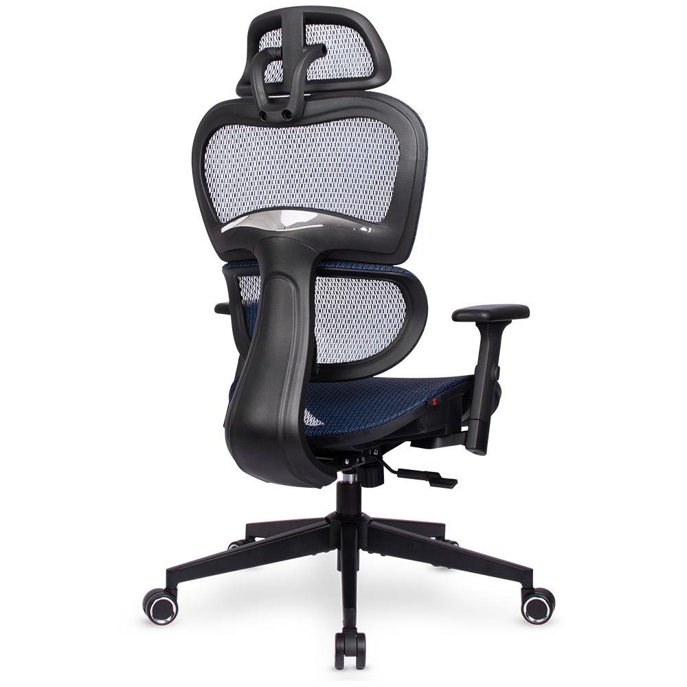 Imagem 5 de 8 do produto Cadeira Office DT3 Alera, Reclinável, Apoio de Braço 3D, Cilindro de Gás, Azul - 13425-5