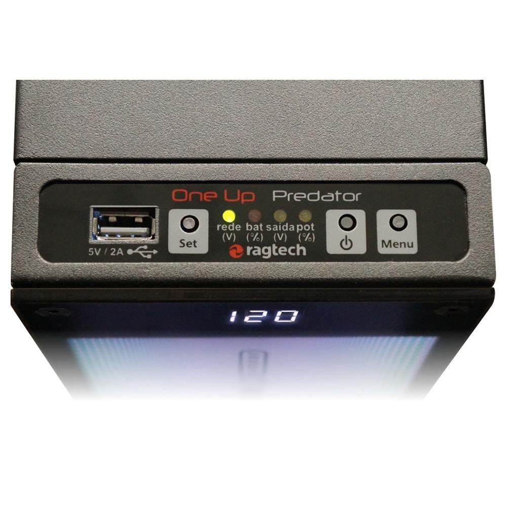 Nobreak Gamer Ragtech One Up ( Balão.info) Senoidal, 800VA, 560W, RGB, Bateria Interna, Entrada Bivolt - 4570 - foto 3
