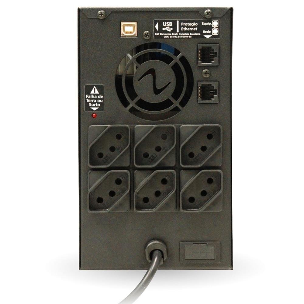 Nobreak Gamer Ragtech One Up ( Balão.info) Senoidal, 800VA, 560W, RGB, Bateria Interna, Entrada Bivolt - 4570 - foto 2