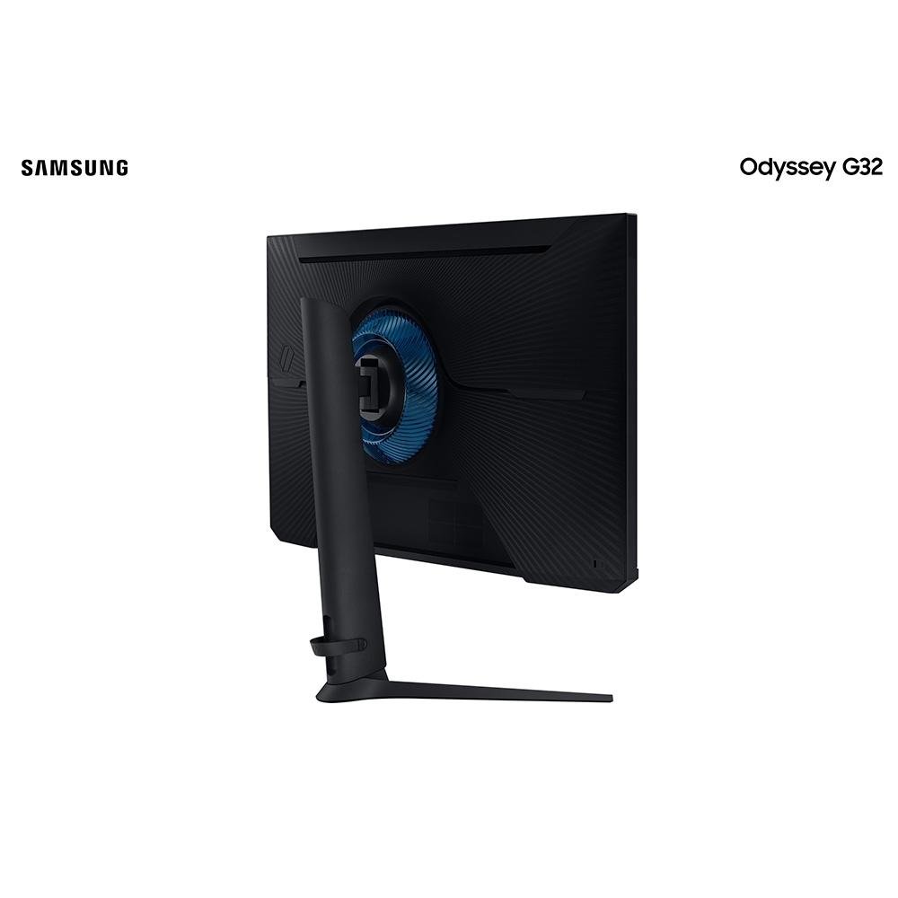 Monitor Gamer Samsung Odyssey G32 27 LED Full HD, 165Hz, 1ms, HDMI e DisplayPort, FreeSync Premium, Ajuste de Altura - LS27AG32ANLXZD