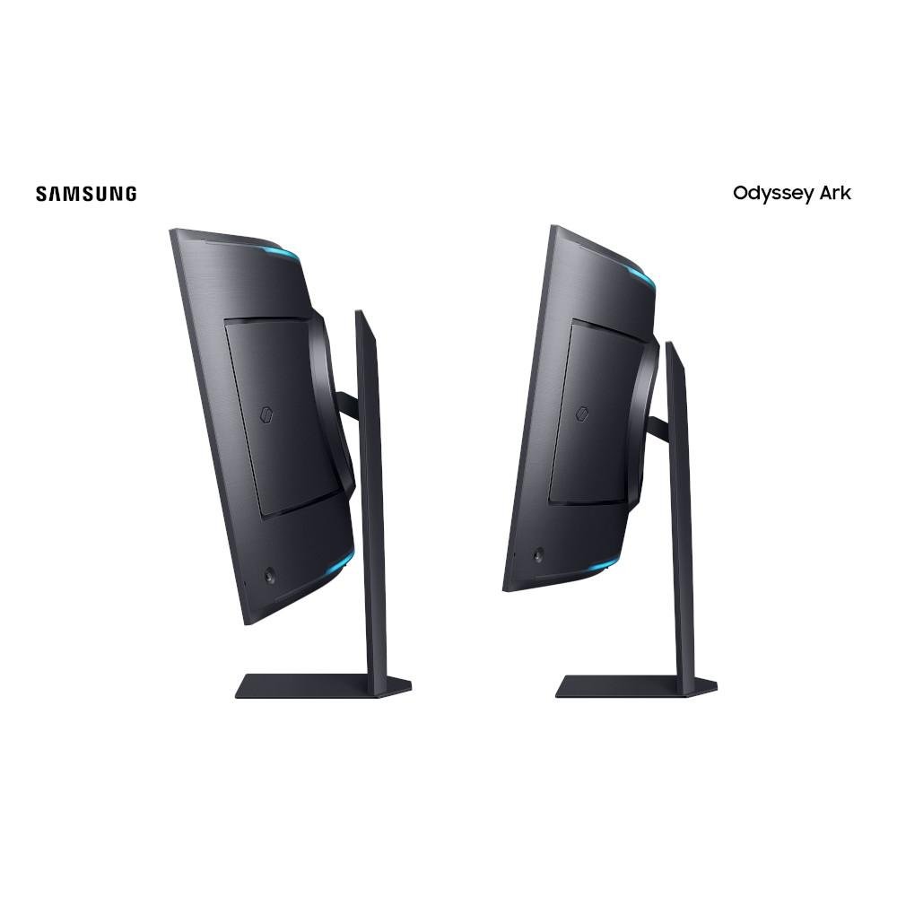 Imagem 9 de 13 do produto Monitor Gamer Curvo Samsung Odyssey Ark 55", 4K, 165Hz, 1ms, Gen 1, FreeSync Premium Pro, Altura Ajustável, Som Integrado - LS55BG970NLXZD
