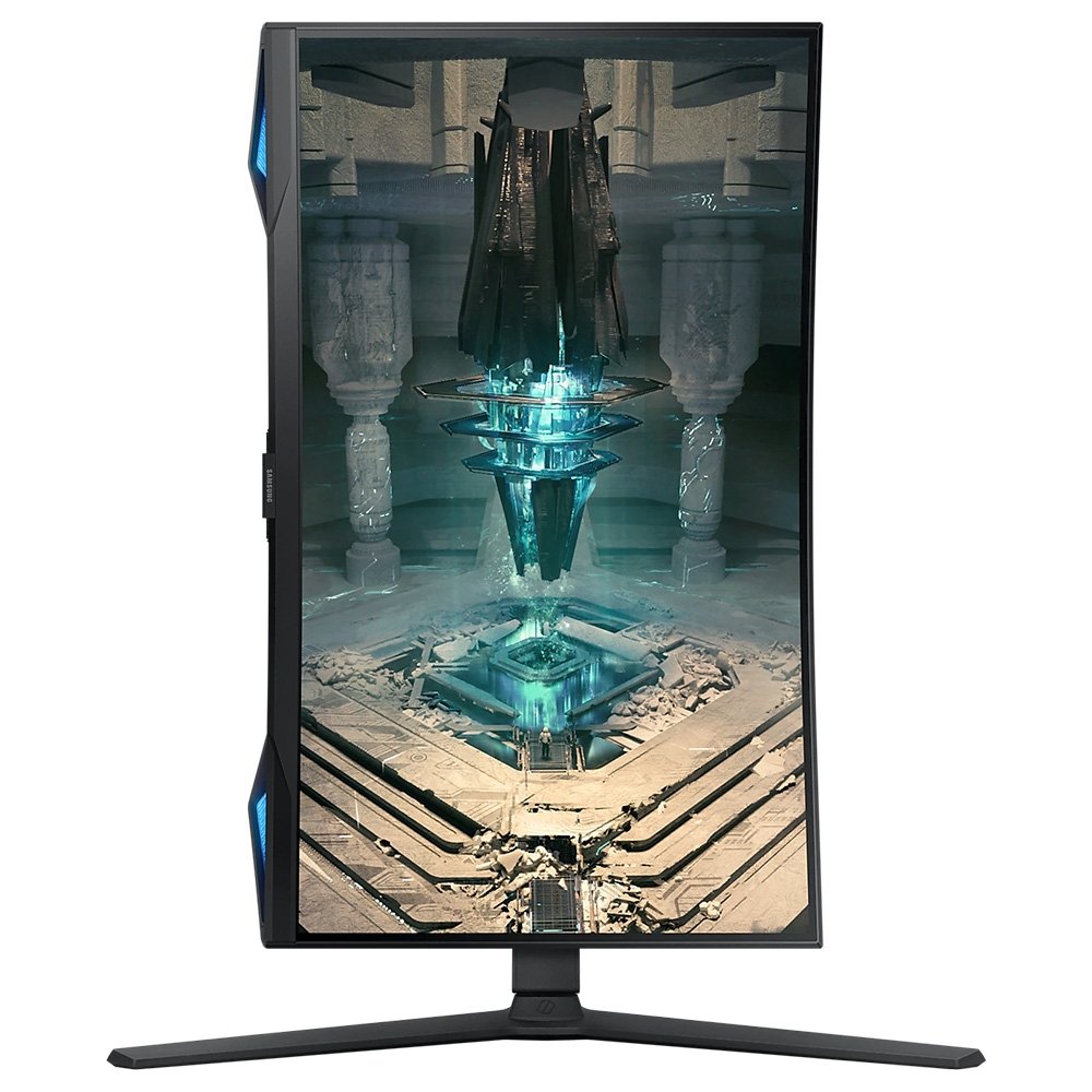 Imagem 3 de 10 do produto Monitor Gamer Curvo Samsung Odyssey G6 27", 240Hz, QHD, 1ms, DisplayPort e HDMI, HDR, FreeSync Premium - LS27BG650ELXZD
