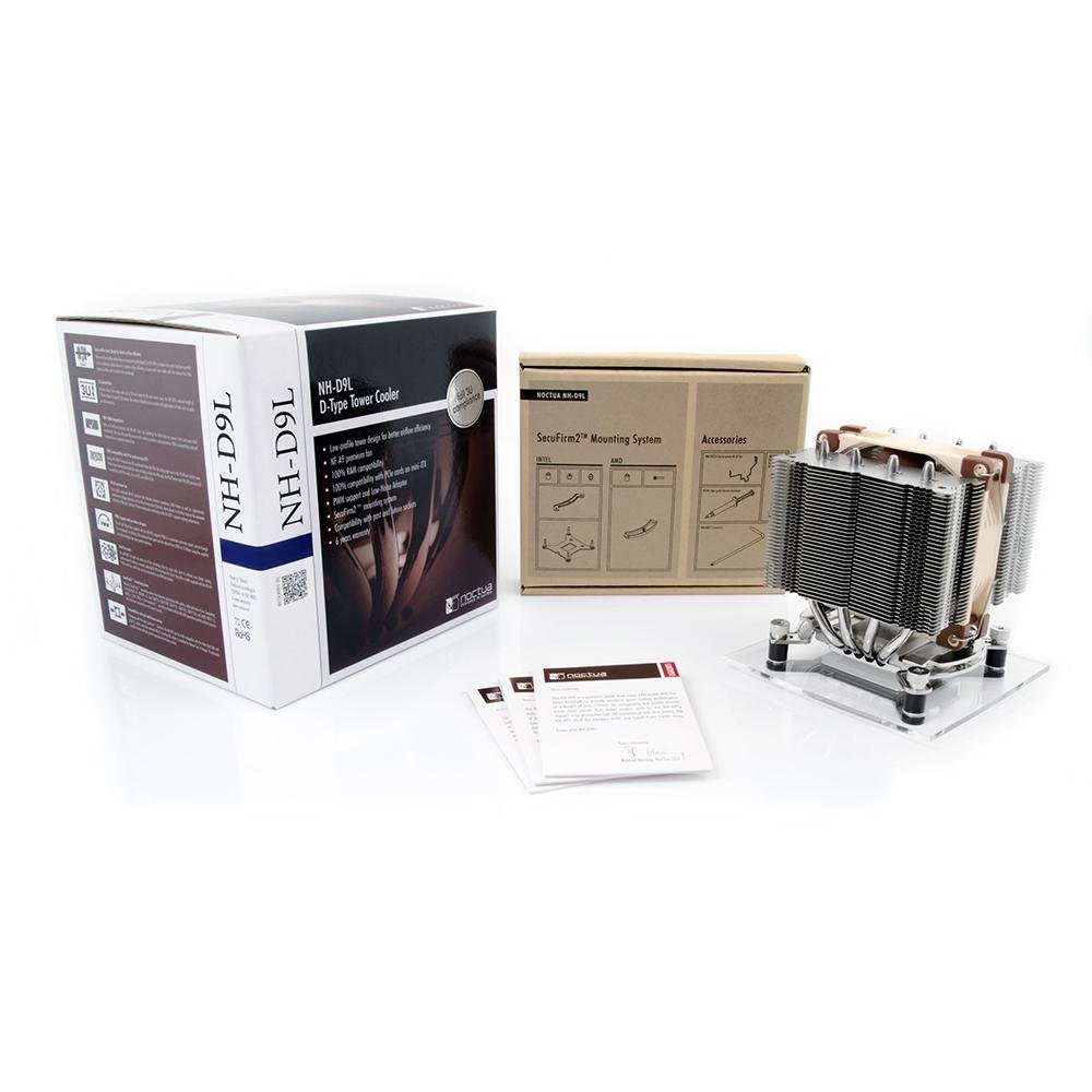 Air Cooler Noctua, AMD/Intel, 92mm, Marrom e Prata - NH-D9L - view 3