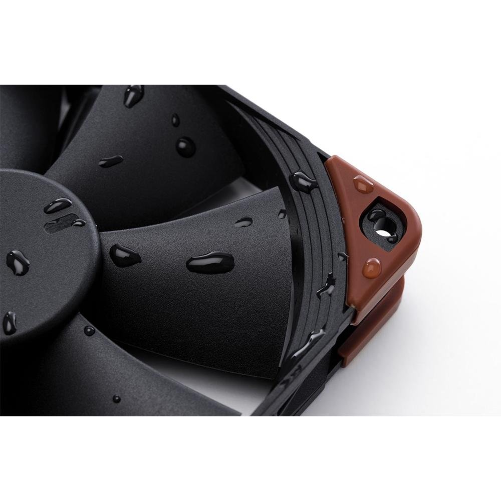 Imagem 3 de 6 do produto Ventoinha Noctua Industrial, 120mm, Preto e Marrom - NF-F12 industrialPPC-2000 IP67 PWM