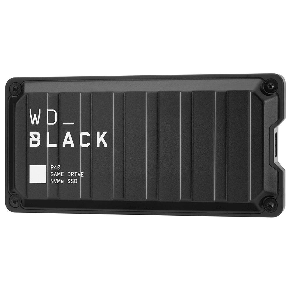 Imagem 6 de 6 do produto SSD Externo Portatil WD_BLACK P40 Game, 1TB, LED e RGB, Leitura: 2.000 MB/s e Gravação: 2.000 MB/s, Preto - WDBAWY0010BBK-WESN