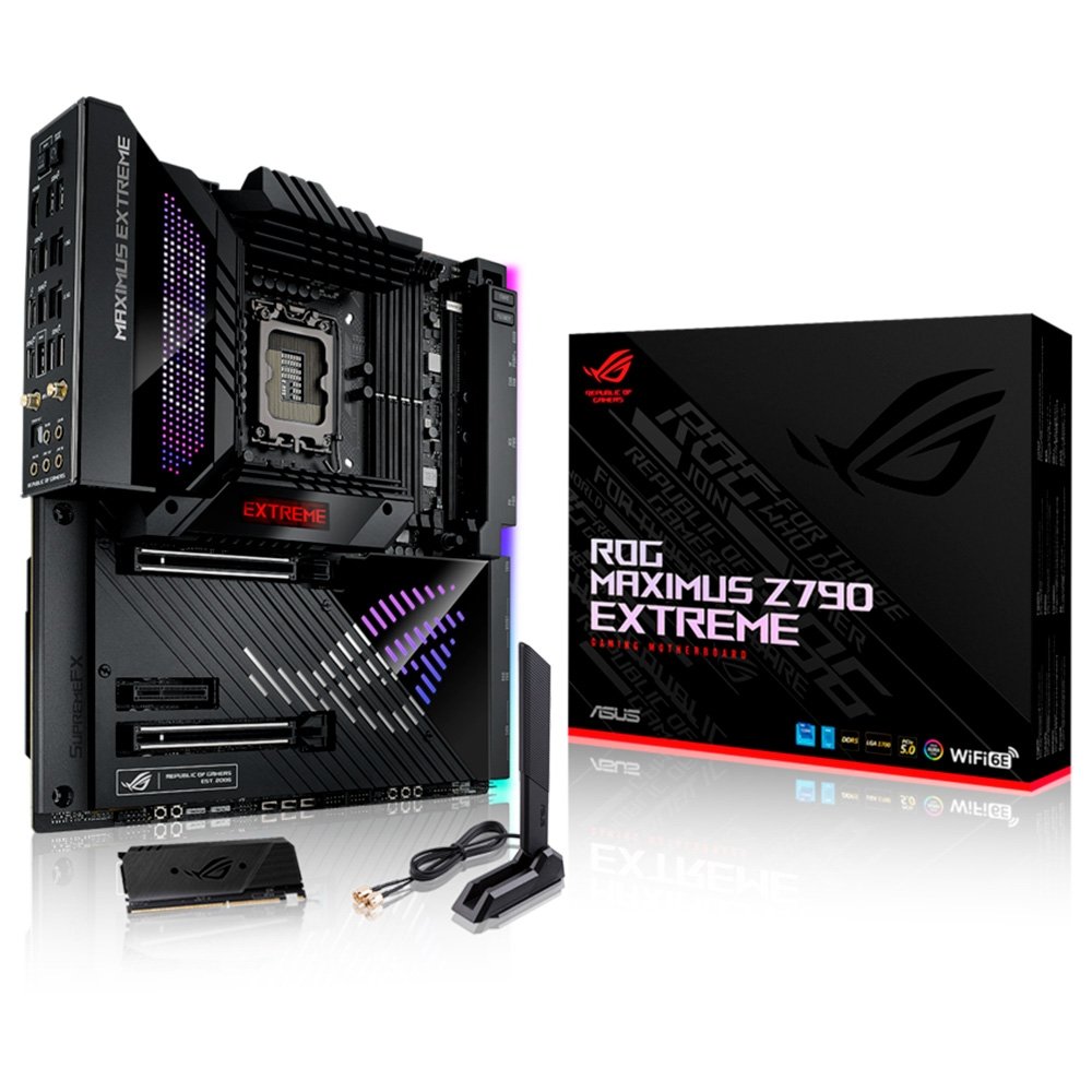 Placa Mãe Asus Rog Maximus Z790 Extreme, Intel LGA1700 Z790, eATX, DDR5 - 90MB1CB0-M0EAY0