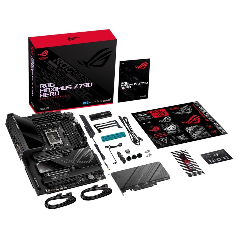 Placa Mae Asus ROG Maximus Z790 Hero | KaBuM!