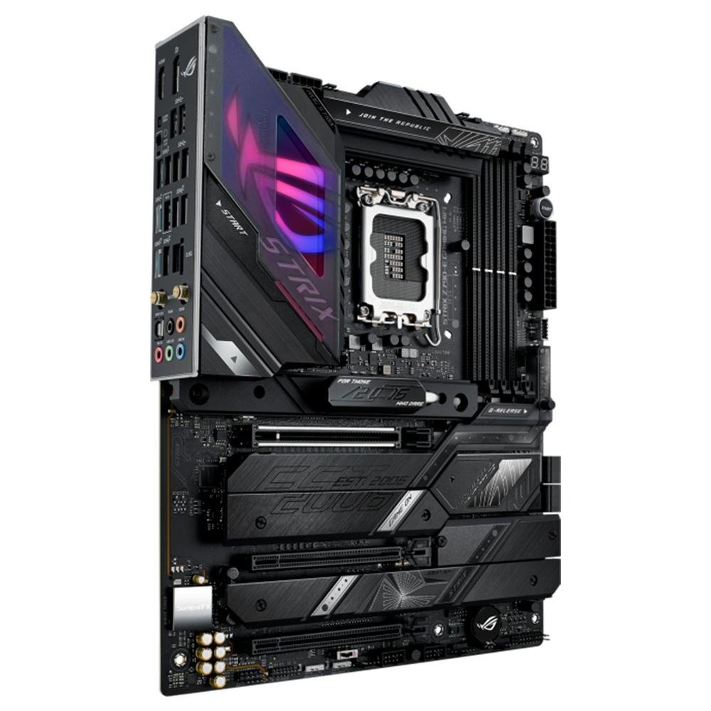 Placa-Mãe ASUS ROG Strix Z790-E Gaming Wi-Fi, Intel LGA1700 Z790, ATX, DDR5, Preto - 90MB1CL0-M0EAY0