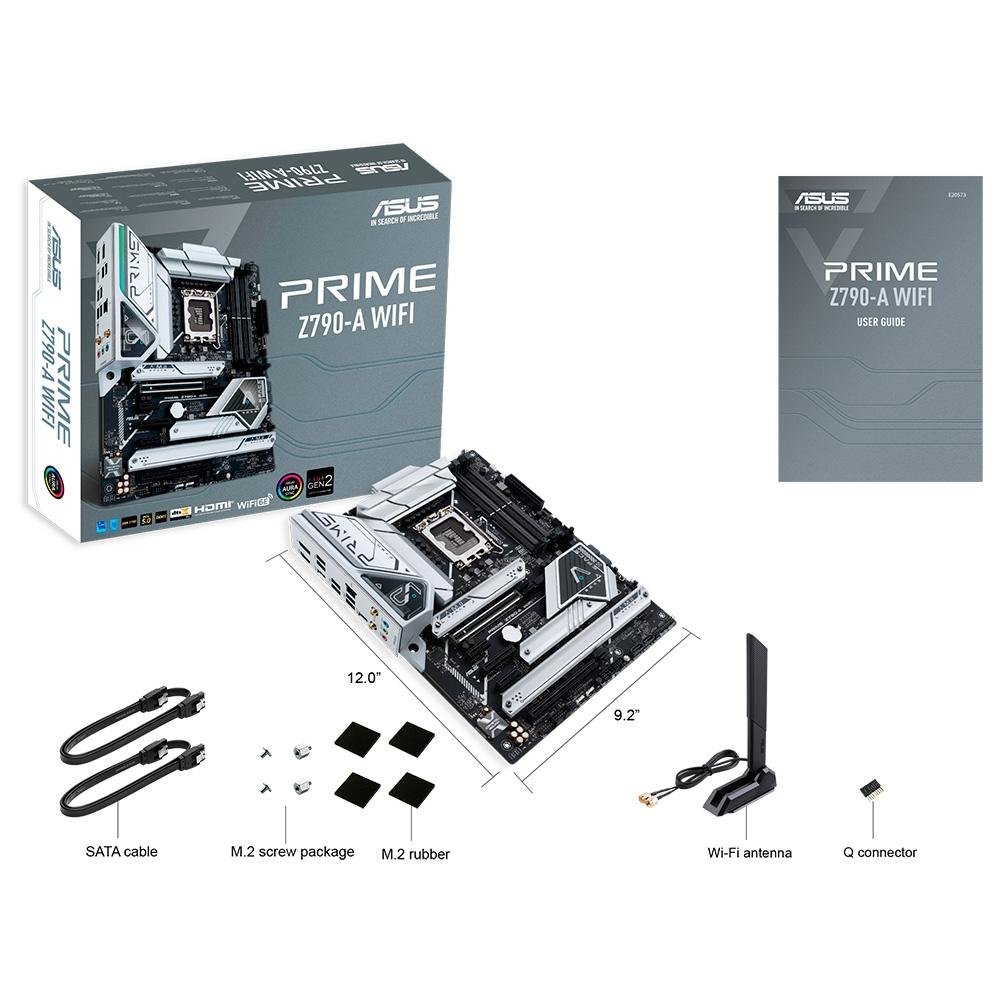 マザーボード ASUS PRIME Z790-A WIFI PRIME Z790-A WIFI - Especificações｜Placas-mãe｜ASUS Brasil