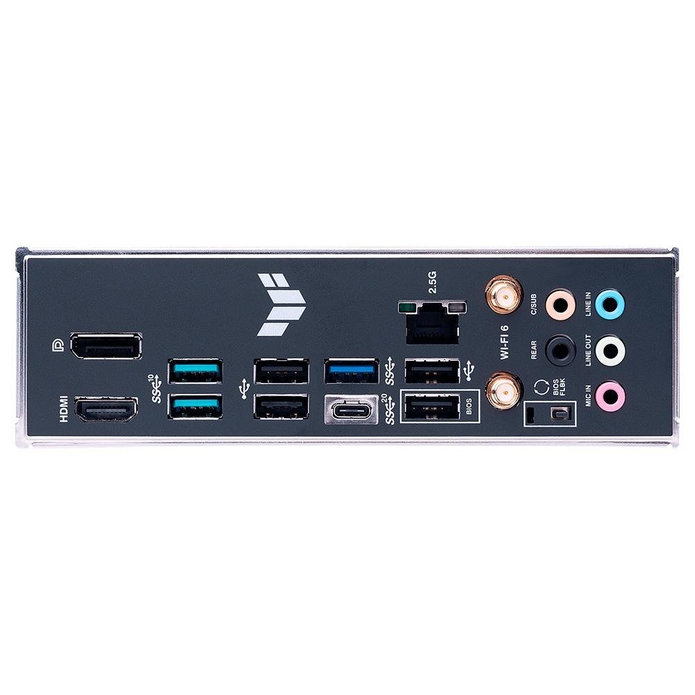 Placa-Mãe ASUS TUF Gaming B650M-Plus Wi-Fi, AMD AM5 B650, mATX, DDR5, Wi-Fi, Preto - 90MB1BF0-M0EAY0 Placa-Mãe ASUS TUF Gaming B650M-Plus Wi-Fi, AMD AM5 B650, mATX, DDR5, Wi-Fi, Preto - 90MB1BF0-M0EAY0