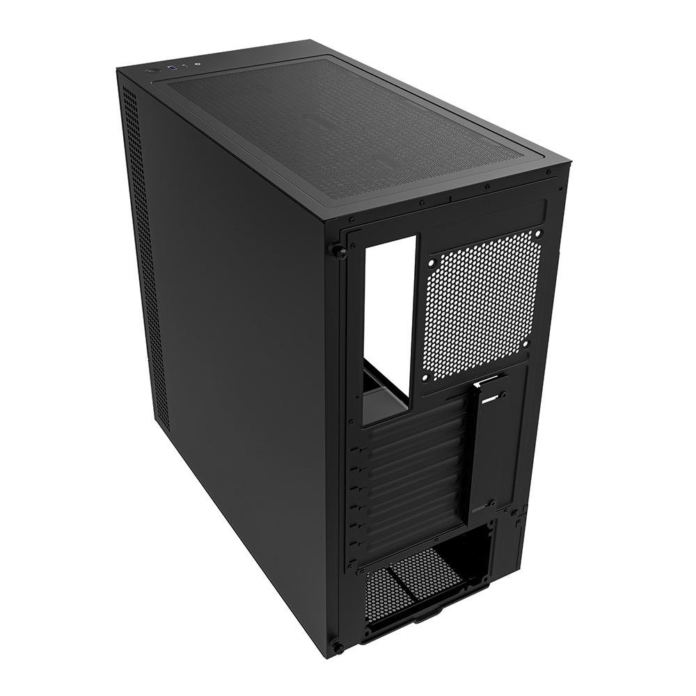 Imagem 9 de 14 do produto Gabinete NZXT H5 Elite Compact, Mid Tower, RGB, ATX, Lateral  e Frontal em Vidro Temperado, 3x Cooler Fan, Preto - CC-H51EB-01