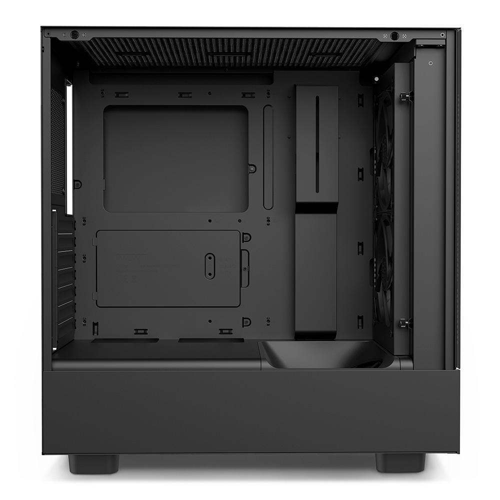 Imagem 11 de 14 do produto Gabinete NZXT H5 Elite Compact, Mid Tower, RGB, ATX, Lateral  e Frontal em Vidro Temperado, 3x Cooler Fan, Preto - CC-H51EB-01