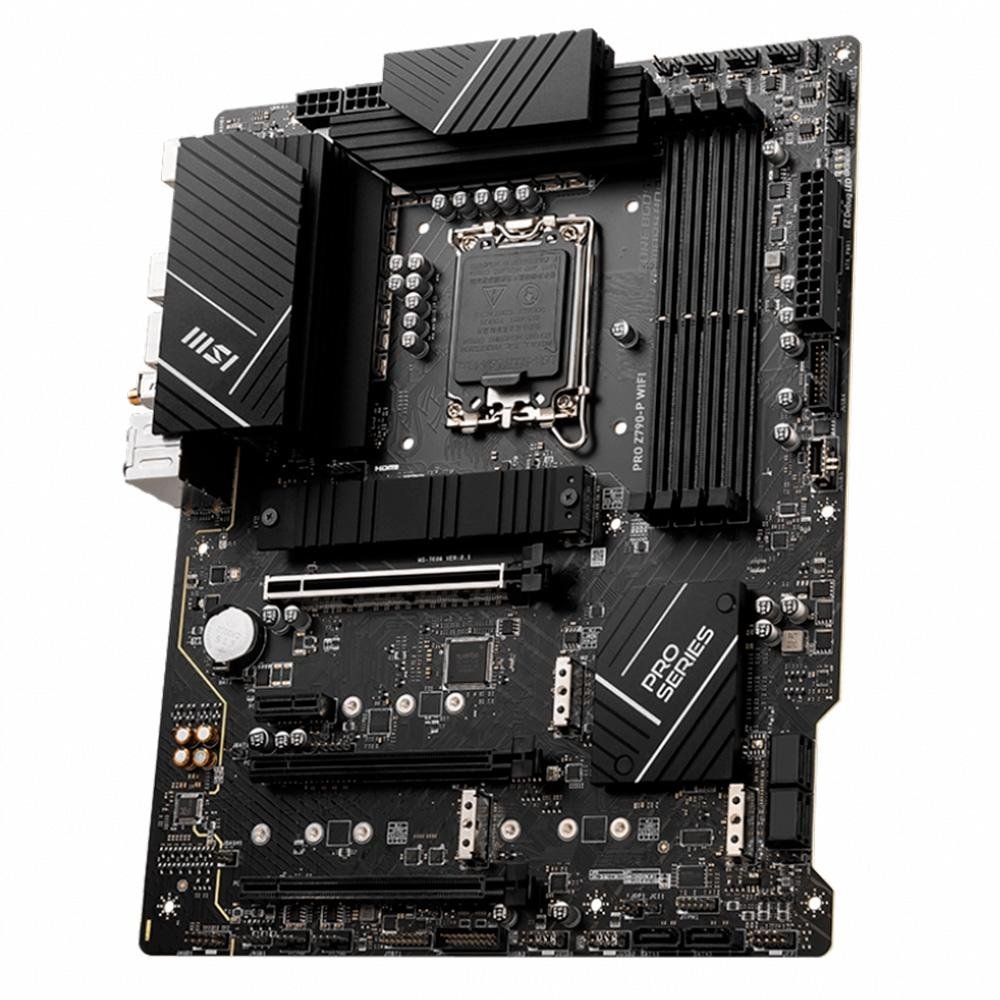 Imagem 5 de 6 do produto Placa-Mãe Z790-P MSI PRO Wi-Fi, Intel LGA 1700, ATX, DDR5, Preto - PRO Z790-P WIFI