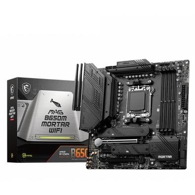 【アウトレット☆送料無料】 Placa-Mãe KaBuM! | Wi-Fi Mortar MAG MSI B650M マザーボード