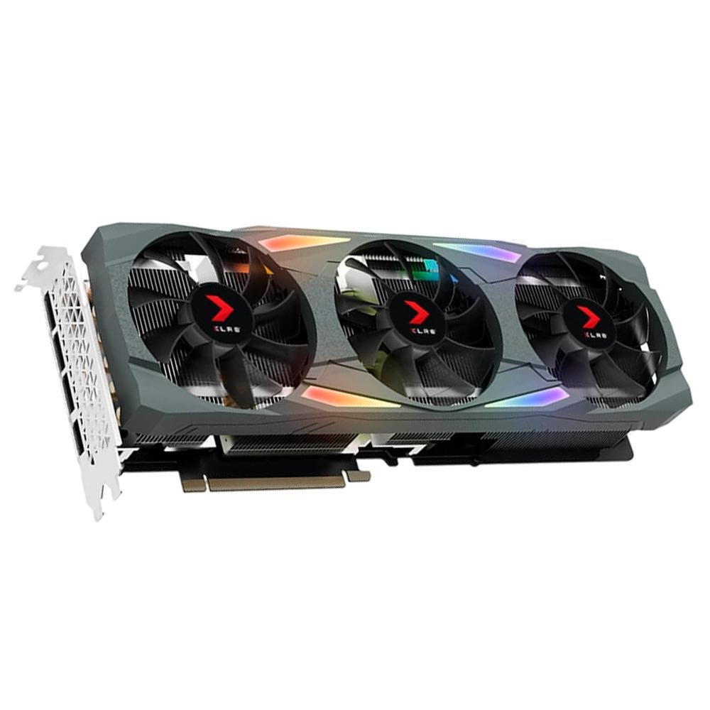 Placa de Vídeo RTX 3070 Ti XLR8 Gaming Uprising EPIC-X PNY NVIDIA GeForce, 8 GB GDDR6X, RGB, DLSS - VCG3070T8TFXMPB1 Placa de Vídeo RTX 3070 Ti XLR8 Gaming Uprising EPIC-X PNY NVIDIA GeForce, 8 GB GDDR6X, RGB, DLSS - VCG3070T8TFXMPB1