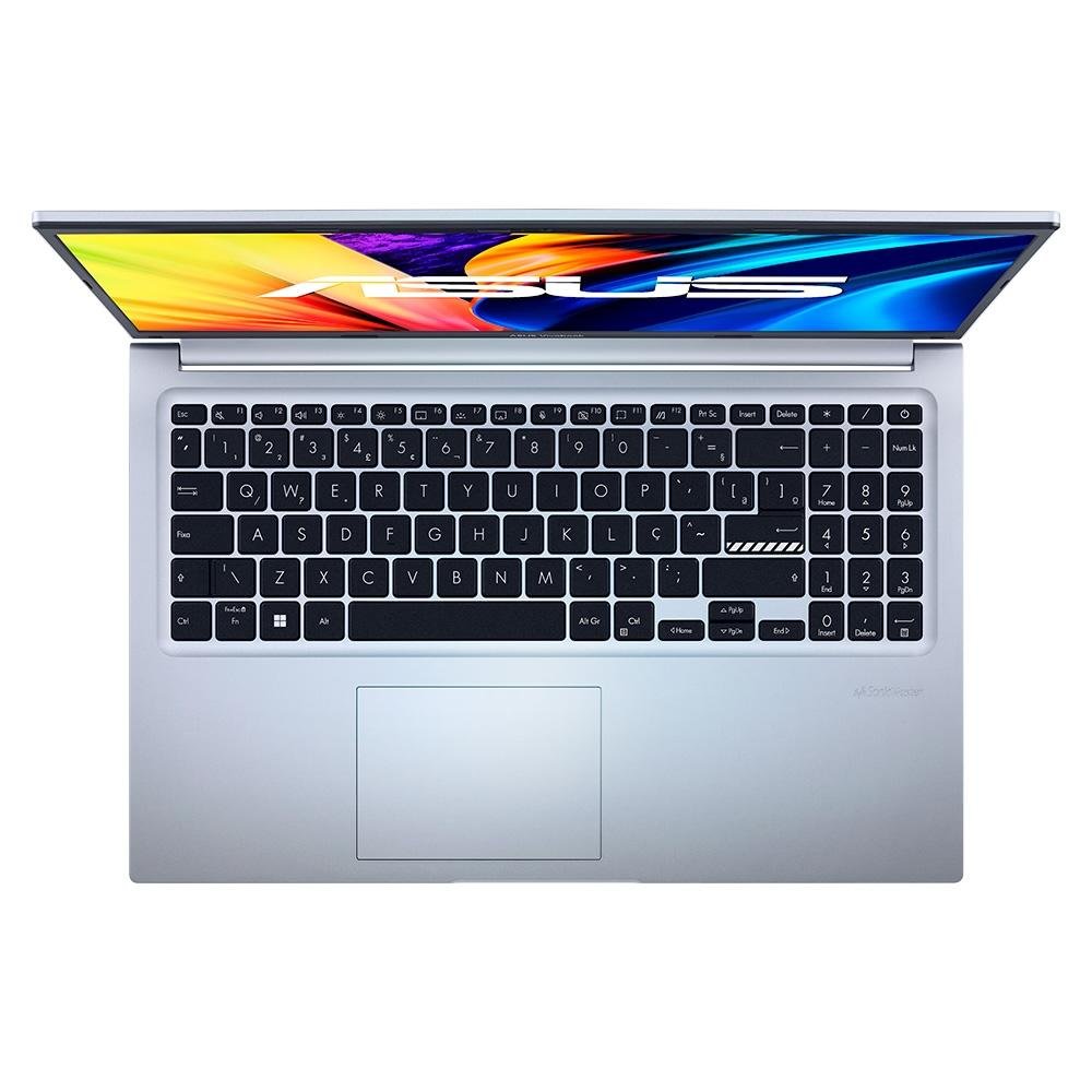 Imagem 9 de 17 do produto Notebook ASUS Vivobook 15 AMD Ryzen 5-4600H, 8GB RAM, SSD 256GB, 15.6" FHD, AMD Radeon Graphics, Win11, Prata Metálico - M1502IA-EJ251W