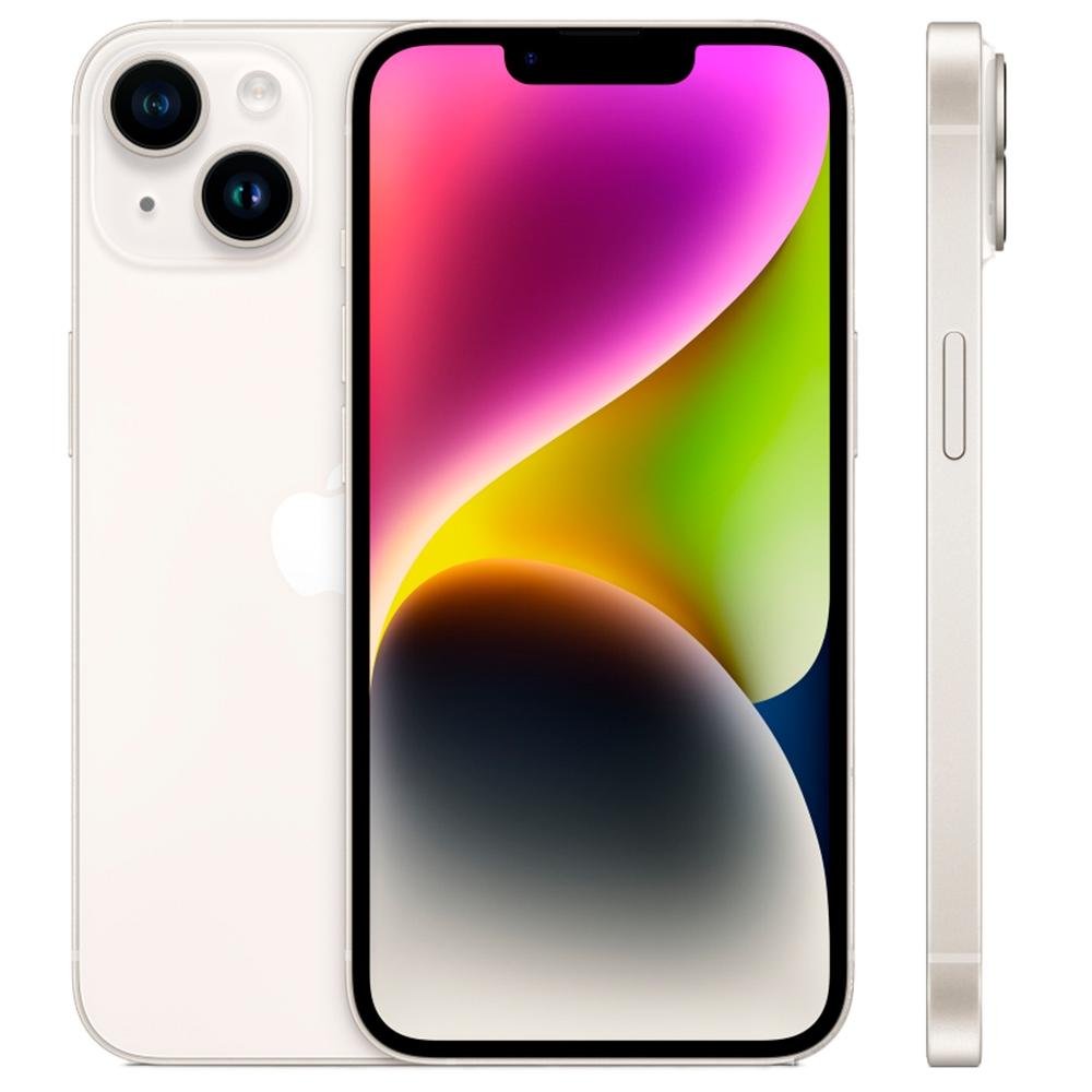 超美品　iPhone14plus 128 Apple iPhone 14 Plus (128 GB) - Meia-noite - Distribuidor