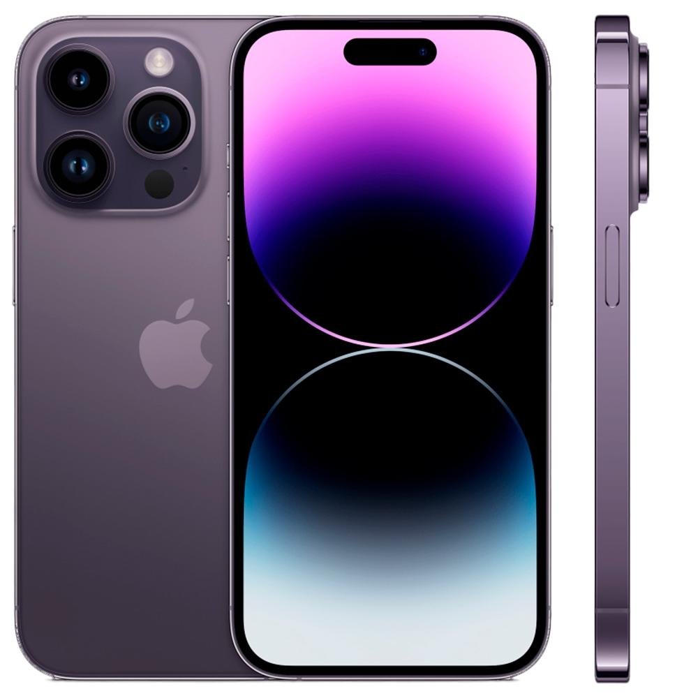 Apple iPhone 14 Pro 256gb Roxo - 1 Chip