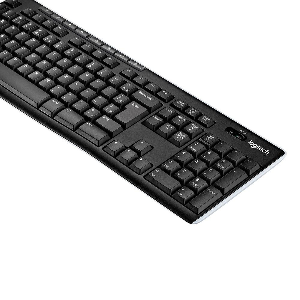 Teclado sem Fio Wireless Preto, LOGITECH K270 - Imagem 2